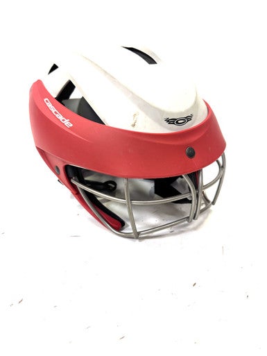 Used Cascade LX Lacrosse Helmet Red One Size 11860-S000295641