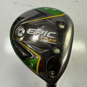 Used Callaway EPIC FLASH Mens Fairway Wood RH 3 Wood 11860-S000295636