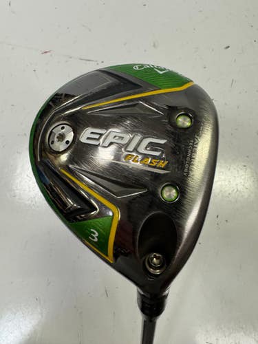 Used Callaway EPIC FLASH Mens Fairway Wood RH 3 Wood 11860-S000295636