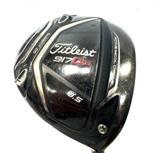 Used Titleist 917 D3 Mens Driver RH 9.5 Degree 11860-S000295628