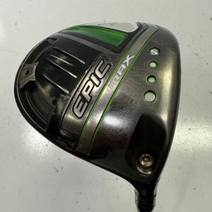 Used Callaway EPIC MAX Mens Driver RH 9.0 Degree 11860-S000295622