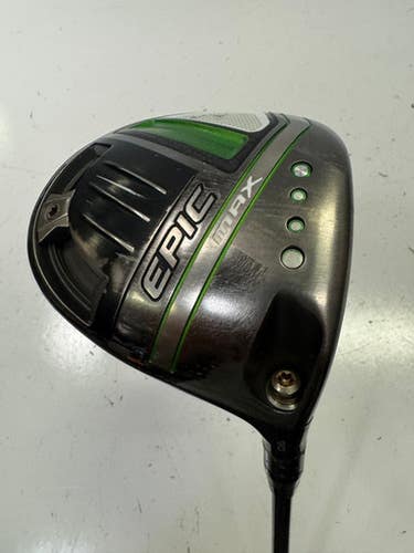 Used Callaway EPIC MAX Mens Driver RH 9.0 Degree 11860-S000295622