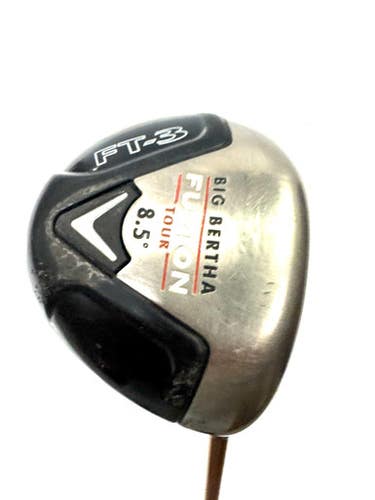 Used Callaway BIG BERTHA FT-3 FUSION Mens Driver RH 8.5 Degree 11860-S000295620