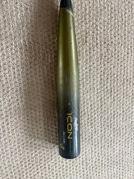 Rawlings Icon Composite BBCOR Certified Bat (-3) 33" (Used)