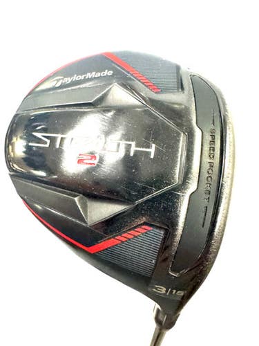 Used Taylormade STEALTH 2 Mens Fairway Wood RH 3 Wood 11860-S000295607