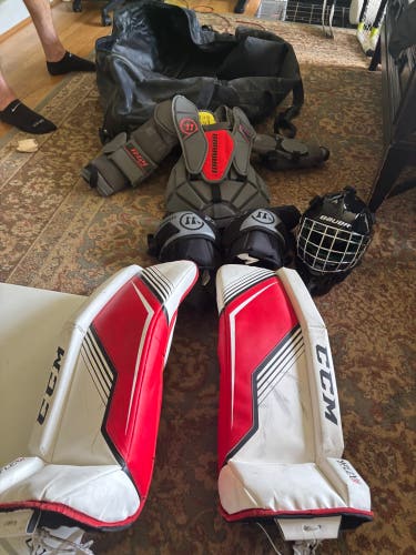 26"  CCM Y Flex Goalie Leg Pads (Used)