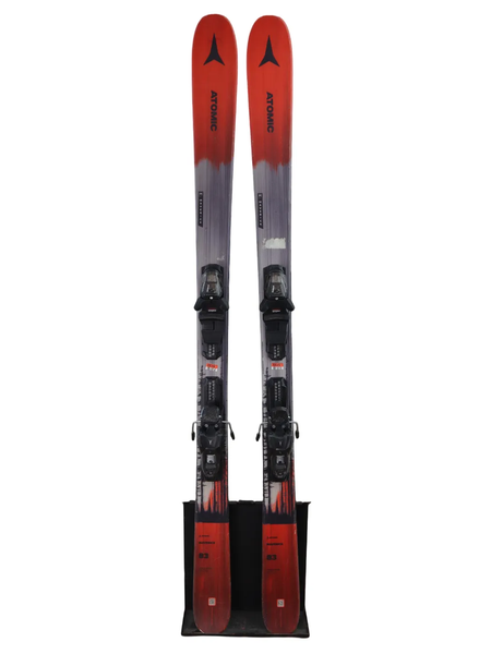 Used 2022 Atomic Maverick 83 Skis (165cm) w/ Atomic M 10 DEMO Bindings