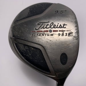 Titleist 983 K Driver 9.5* Aldila NV Green 65g Stiff Graphite Mens RH