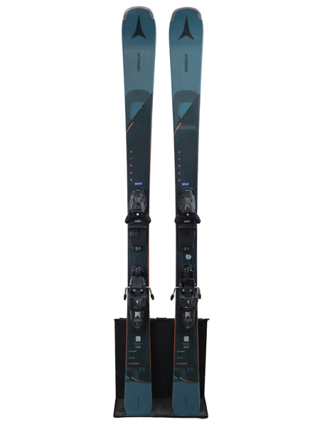 Used 2024 Atomic Cloud Q11 Skis (146cm) w/ Atomic M 10 Bindings