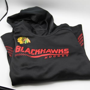 Youth XL NHL Chicago Blackhawks Fanatics Branded Authentic Pro Raglan Hoodie