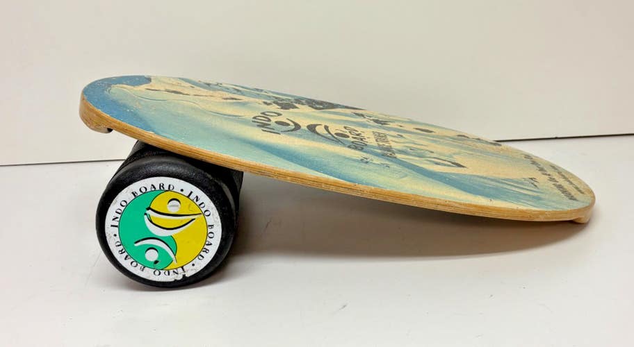 Indo Board Wooden Ski Slope Art Balance Trainer w/Roller Satisfaction Guaranteed