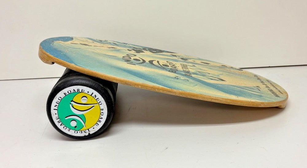 Indo Board Wooden Ski Slope Art Balance Trainer w/Roller Satisfaction Guaranteed