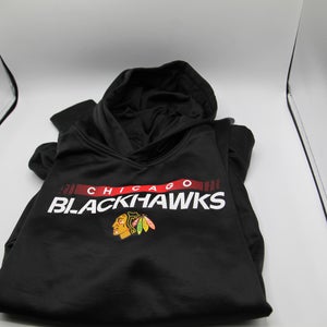 Youth XL NHL Chicago Blackhawks Fanatics Branded Authentic Pro Raglan Hoodie