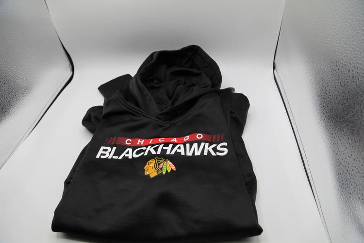 Youth XL NHL Chicago Blackhawks Fanatics Branded Authentic Pro Raglan Hoodie