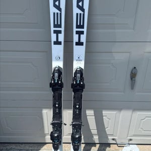 Head 165cm FIS eSL Race Skis with 16x DIN Bindings