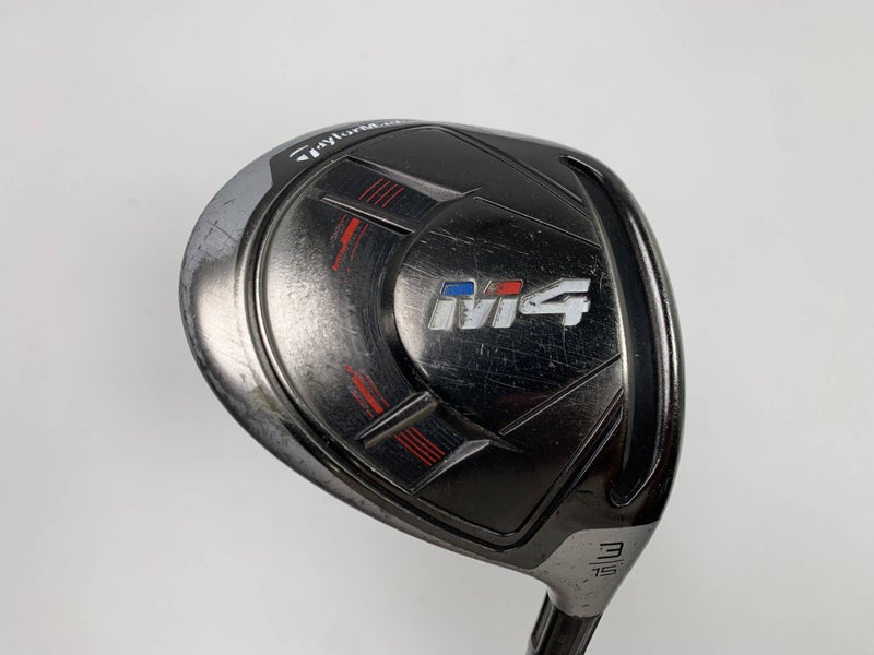 TaylorMade M4 3 Fairway Wood 15* Fujikura Atmos 50g Regular Graphite Mens RH