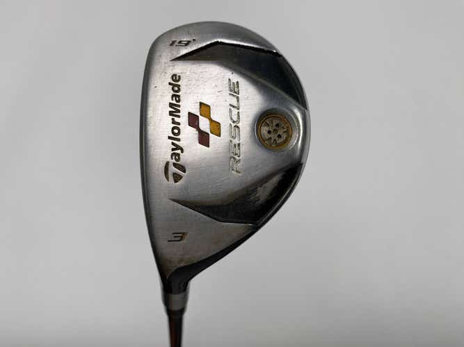 TaylorMade Rescue 2009 3 Hybrid 19* Aldila REAX 65g Regular Graphite Mens LH