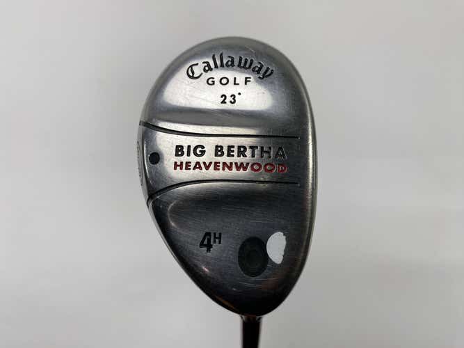 Callaway Big Bertha Heavenwood 4 Hybrid 23* RCH 75w Ladies Graphite Womens RH