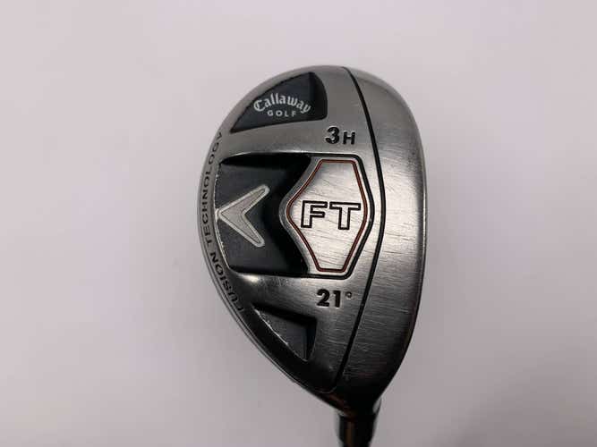 Callaway FT Hybrid 2008 3 Hybrid 21* Fujikura Fit On M Senior Graphite Mens RH