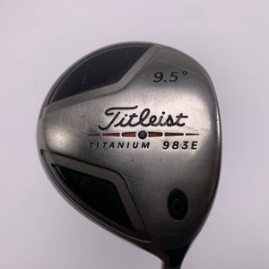 Titleist 983 E Driver 9.5* Grafalloy ProLite 3.5s Stiff Graphite Mens RH