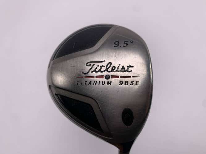 Titleist 983 E Driver 9.5* Grafalloy ProLite 3.5s Stiff Graphite Mens RH
