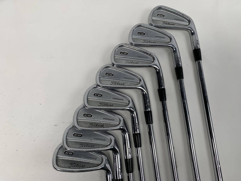 Titleist 710 CB Iron Set 3-PW KBS Tour Stiff Steel Mens RH