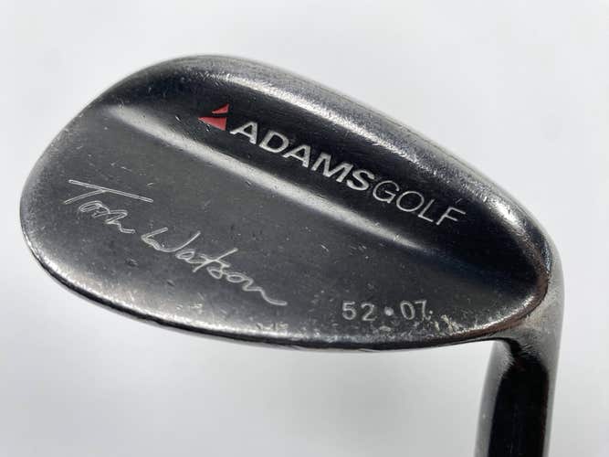 Adams Tom Watson Gap Wedge GW 52* 7 Bounce Performance Lite Wedge Steel Mens RH