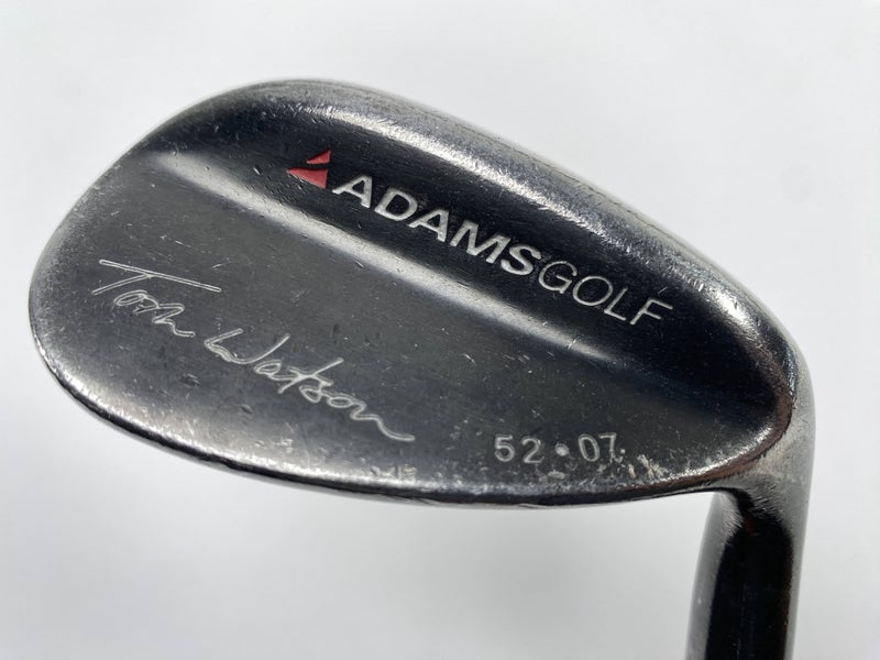 Adams Tom Watson Gap Wedge GW 52* 7 Bounce Performance Lite Wedge Steel Mens RH