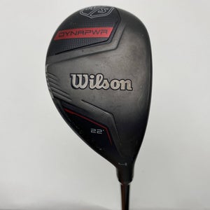 Wilson Dynapwr 4 Hybrid 22* Project X HZRDUS RDX Smoke Red 5.5 70g Regular RH
