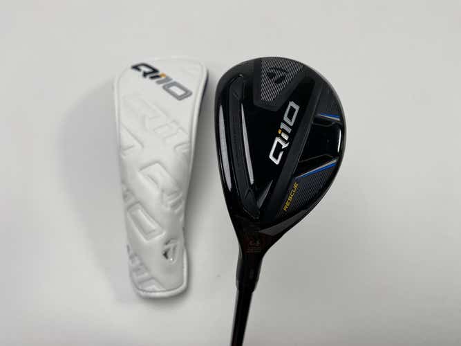 TaylorMade Qi10 4 Hybrid 22* Ventus Blue TR HB 6R Regular Graphite Mens LH HC
