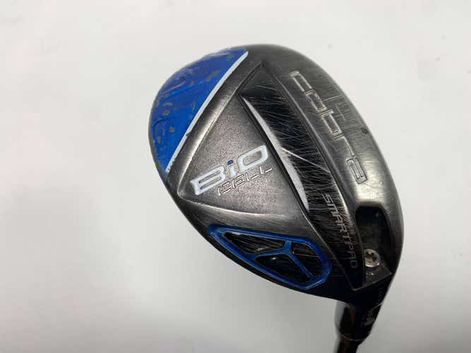 Cobra Bio Cell Blue 3-4 Hybrid 19.5* 62g Regular Graphite Mens RH Oversize Grip