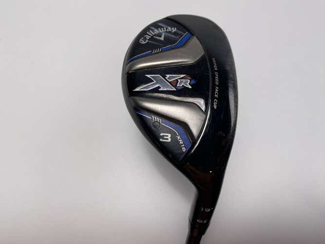 Callaway XR OS 3 Hybrid 19* Fubuki AT60x5ct 60g Stiff Graphite Mens RH