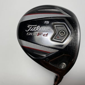 Titleist 913 FD 3 Fairway Wood 15* Aldila RIP Phenom 80g Stiff Graphite Mens RH