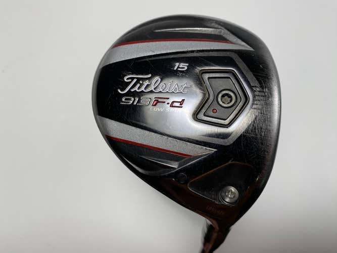Titleist 913 FD 3 Fairway Wood 15* Aldila RIP Phenom 80g Stiff Graphite Mens RH