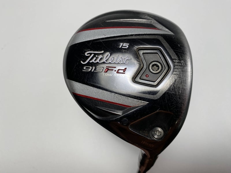 Titleist 913 FD 3 Fairway Wood 15* Aldila RIP Phenom 80g Stiff Graphite Mens RH