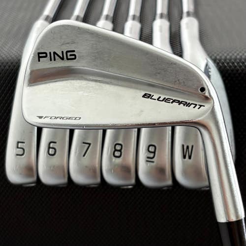 PING BLUEPRINT IRON SET 4-W BLACK DOT