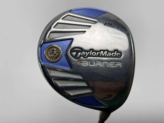 TaylorMade Burner Steel 2007 3 Fairway Wood 15* REAX SuperFast 50g Ladies RH