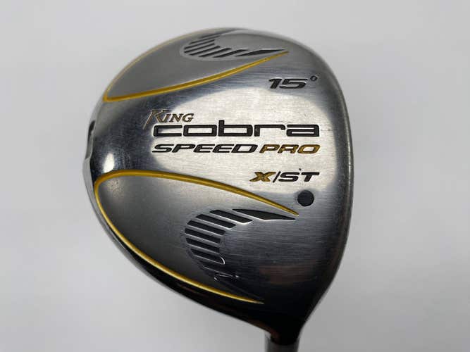 Cobra Speed Pro 3 Fairway Wood 15* Aldila VS Proto By You Stiff Graphite Mens RH