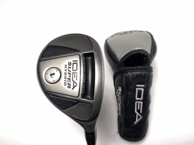 Adams Idea Super DHY Hybrid 19* Matrix Ozik Program Regular Graphite Mens RH HC