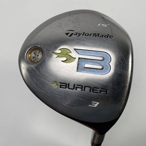 TaylorMade Burner 2008 3 Fairway Wood 15* REAX 49g Ladies Graphite Womens RH