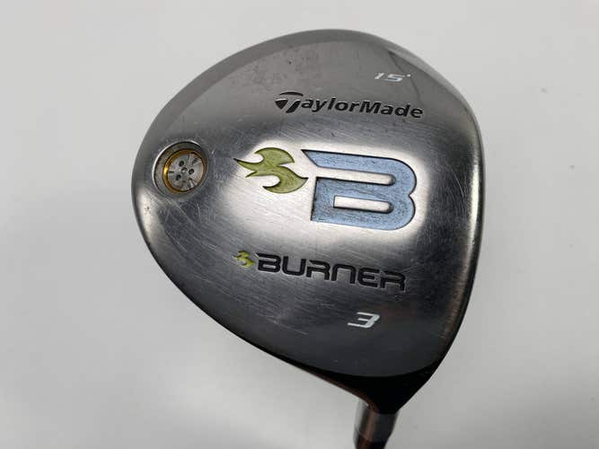 TaylorMade Burner 2008 3 Fairway Wood 15* REAX 49g Ladies Graphite Womens RH