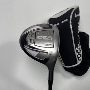 Adams Idea A12 OS 3 Fairway Wood 15* Idea 45g Ladies Graphite Womens RH HC