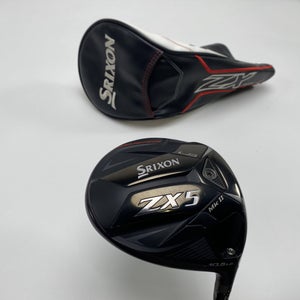 Srixon ZX5 LS MKII Driver 10.5* UST Mamiya Helium 5F3 Regular RH HC Midsize Grip