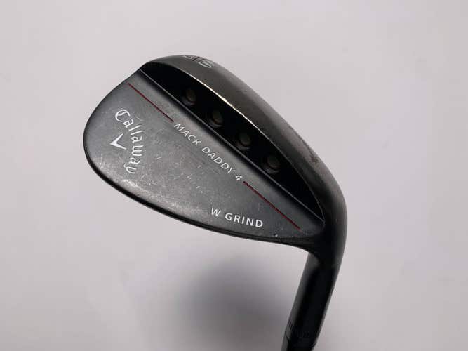 Callaway Mack Daddy 4 Black Lob Wedge LW 60* 12 Bounce 50g Ladies RH