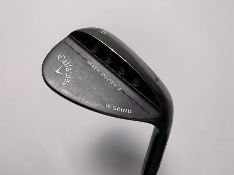 Callaway Mack Daddy 4 Black Lob Wedge LW 60* 12 Bounce 50g Ladies RH