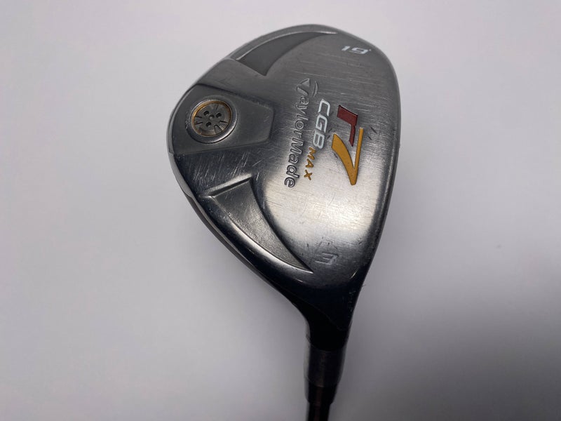 TaylorMade R7 CGB Max 3 Hybrid 19* REAX SuperFast 55g Regular Graphite Mens RH