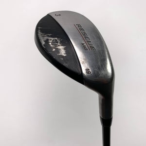 TaylorMade Rescue Mid 3 Hybrid 19* 65g Stiff Graphite Mens RH