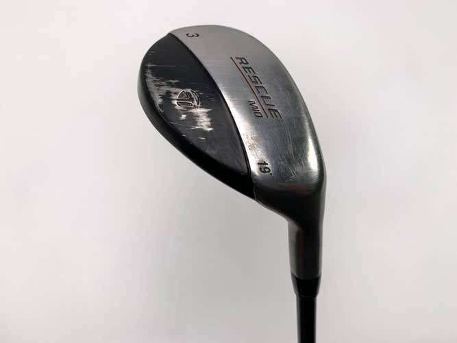 TaylorMade Rescue Mid 3 Hybrid 19* 65g Stiff Graphite Mens RH