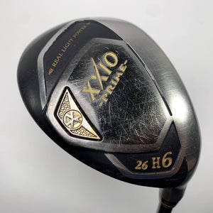 XXIO Prime 10 6 Hybrid 26* Prime SP-1000 Flex 3212 44g Regular Graphite Mens RH