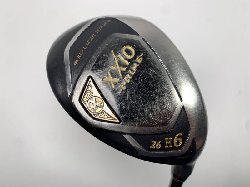 XXIO Prime 10 6 Hybrid 26* Prime SP-1000 Flex 3212 44g Regular Graphite Mens RH